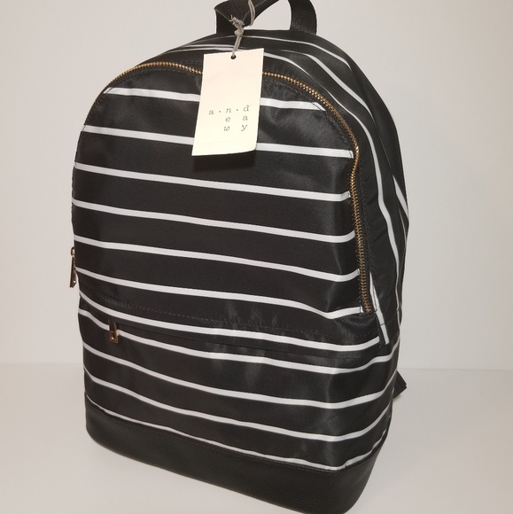 a new day black backpack